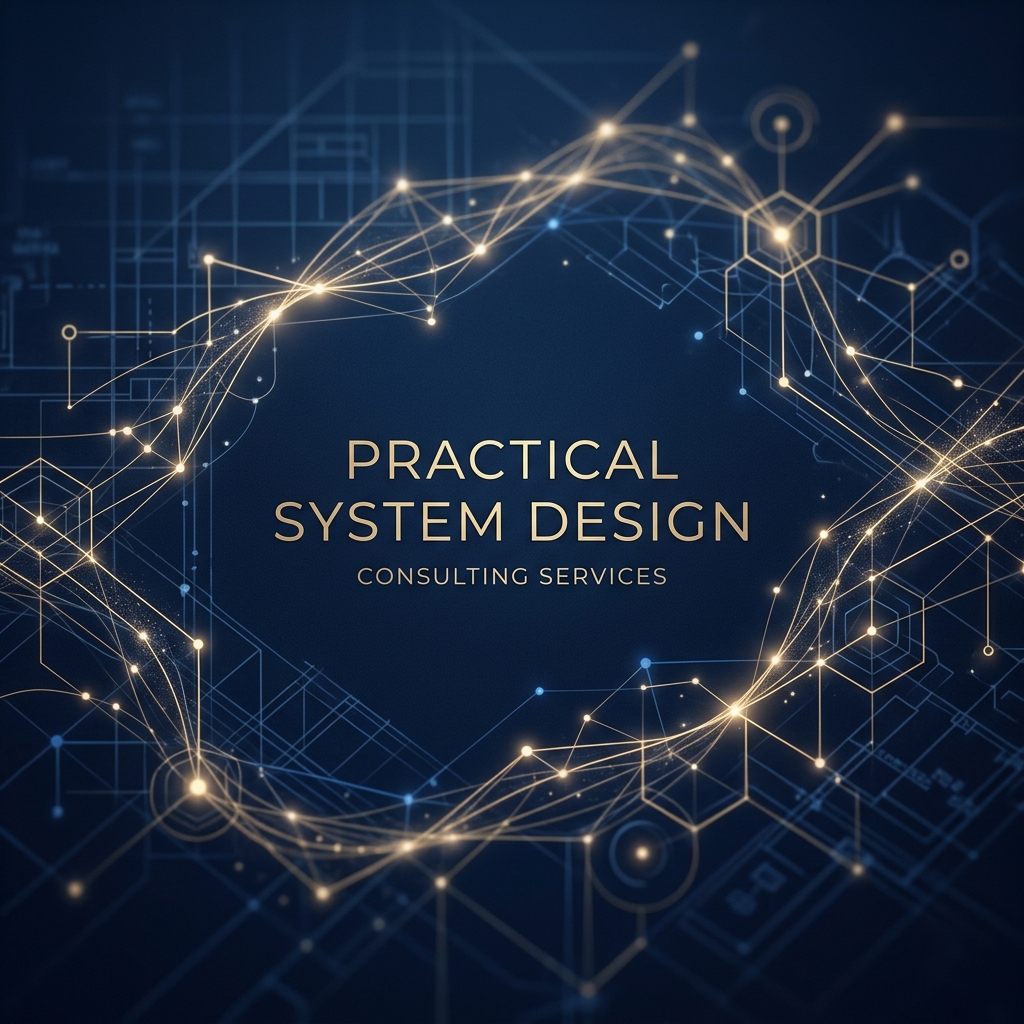 AI Generated Professional System Design Background